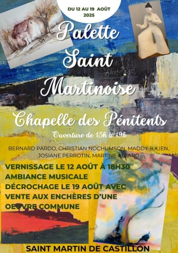 La palette Saint Martinoise - Saint-Martin-de-Castillon