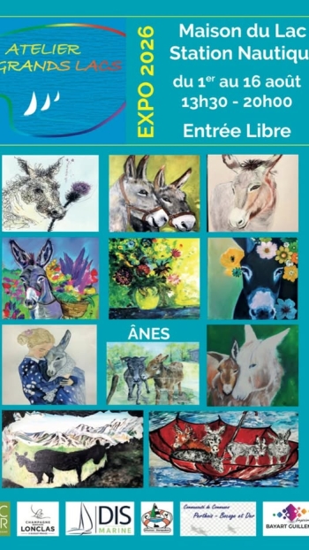 Expo « Ânes » - Maison du Lac - Giffaumont-Champaubert