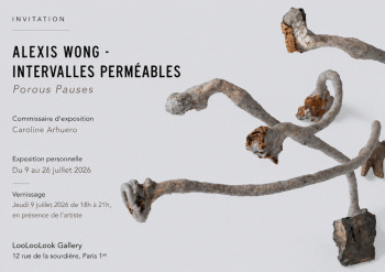 Intervalles perméables (Porous Pauses) : Alexis Wong Galerie LooLoolook - Paris 1er