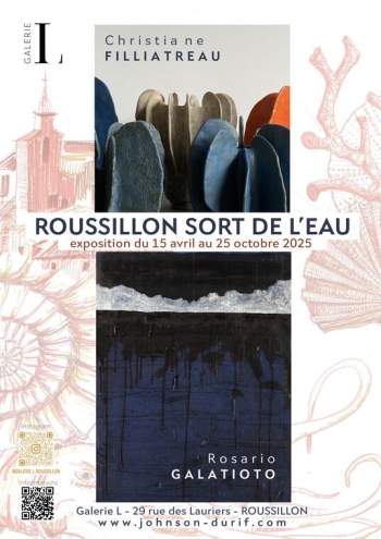 Roussillon sort de l'eau - Christiane Filliatreau & Rosario Galatioto - Roussillon