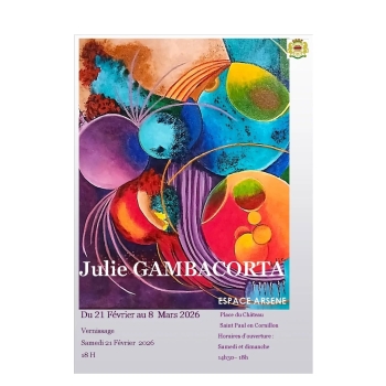 Julie Gambarcorta - Espace Arsène - Saint-Paul-en-Cornillon
