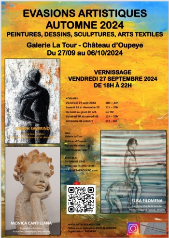 Evasions artistiques Automne 2024