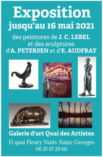 Peintre J.C. Lebel - sculpteurs Etienne Audfray et Armand Petersen.