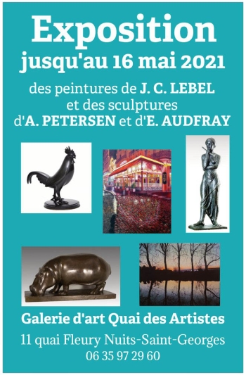 Peintre J.C. Lebel - sculpteurs Etienne Audfray et Armand Petersen.