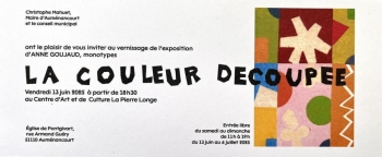 La couleur découpée - Aumenancourt
