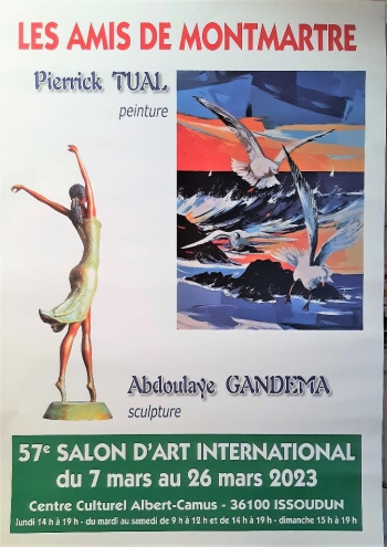 57eme Salon " Les amis de Montmartre " D'Issoudun