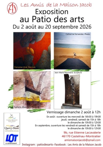 Exposition collective - Patio des Arts - Castelnau-Montratier