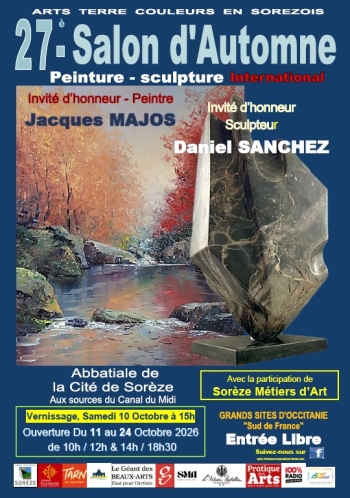 🎨 27e Salon d’Automne international – Sorèze