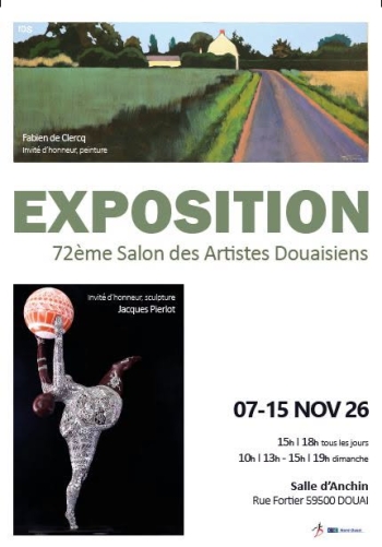 🎨 72e Salon des Artistes Douaisiens – Douai