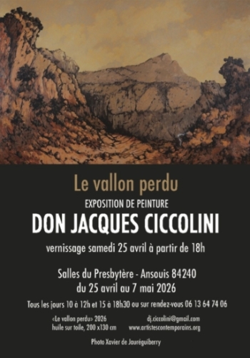 LE VALLON PERDU - Presbytère – Ansouis