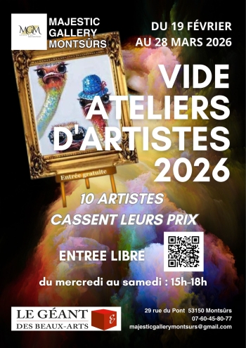 Vide atelier - Majestic Gallery - Montsûrs