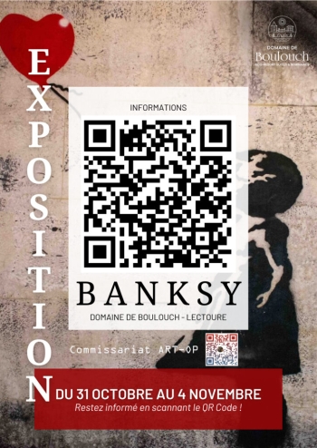 Ode to Banksy – Domaine de Boulouch – Lectoure