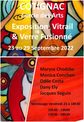 Exposition Vitrail & verre Fusionné