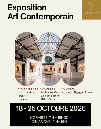 Exposition Art Contemporain – Atelier Basfroi – Paris