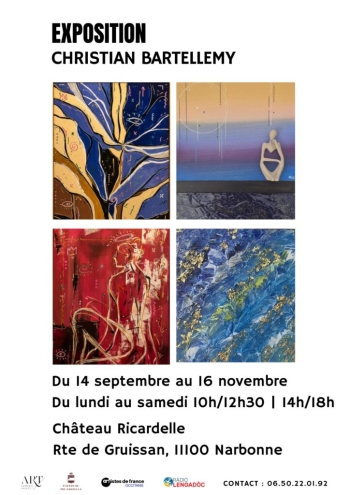 🎨 Christian Bartellemy – Château Ricardelle – Narbonne