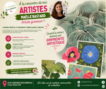 Exposition collective - Les Jardins Rocambole - Corps-Nuds