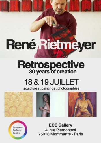 30 ans de création : Rétrospective René Rietmeyer ECC Gallery - Paris 18e