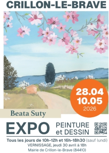 BEATA SUTY - Exposition à CRILLON LE BRAVE (84)