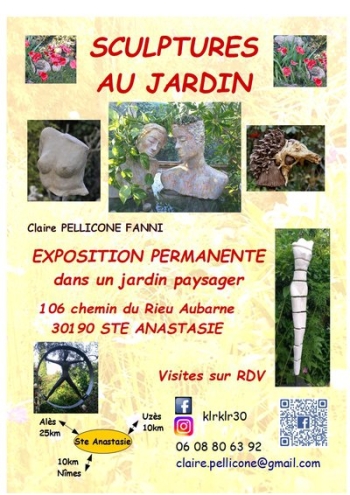 Sculptures au jardin