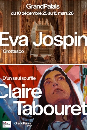 Eva Jospin, Grottesco / Claire Tabouret - D’un seul souffle Grand Palais - Paris 8e