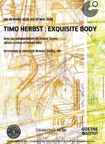 Exquisite body, dessins, vidéos et installations de Timo Herbst - Goethe-Institut – Paris
