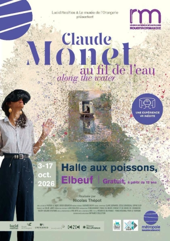 🎨 Claude Monet au fil de l’eau – Halle aux poissons – Elbeuf