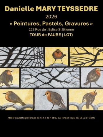 Danielle Mary - Atelier Danielle Teyssedre - Tour de Faure