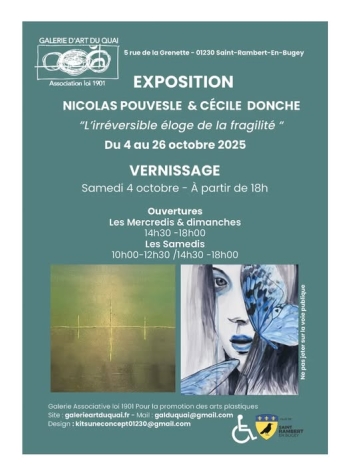 Nicolas Pouvesle & Cécile Donche - Saint-Rambert-en-Bugey, France