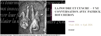 La Poudre et l’Encre - bibliothèque de l’Arsenal