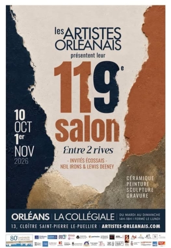 🎨 119e Salon des Artistes Orléanais – Entre 2 rives – Orléans