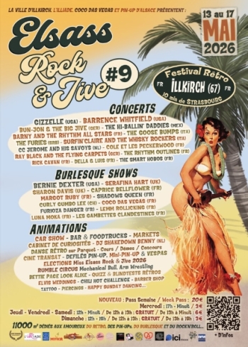 lsass Rock & Jive Festival #9 - Cours de l’Illiade - Illkirch