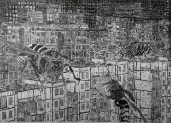 « Empreintes réciproques » Kristina Buga - Encadrement Guedamour – Atelier Galerie - Provins