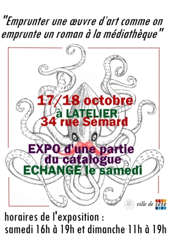 🐙 Emprunter une œuvre d'art – La Calamartothèque – Sète
