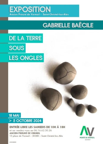 Gabrielle Baëcile   Exposition Gard Plasticien  Saint-Christol-lez-Alès