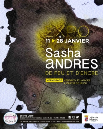 Sasha Andrès, De feu et d’encres