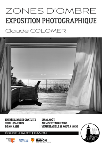 Claude COLOMER, photographies | « Zones d’ombre » - Banon