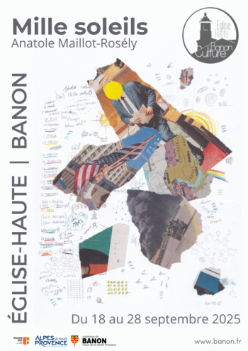 Anatole MAILLOT-ROSÉLY , photographies, vidéos, sculptures - « Mille soleils » - Eglise Haute Banon