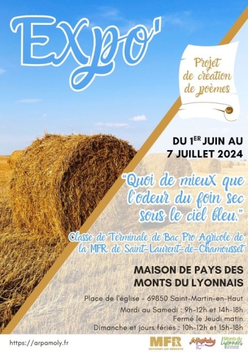 "Quoi de mieux que l’odeur du foin sec sous le ciel bleu"