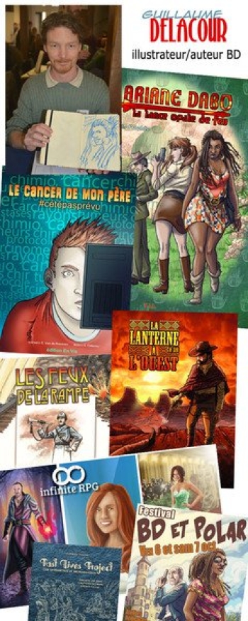 Guillaume Delacour - illustrateur / auteur de BD