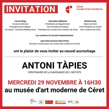 Antoni Tapiès, Nouvel accrochage