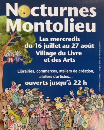 Montolieu en nocturne - Montolieu