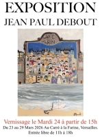 Exposition Jean-Paul Debout - Carré à la Farine -, Versailles, France