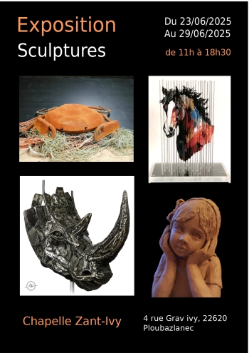 5 Sculpteurs à la petite chapelle - Ploubazlanec