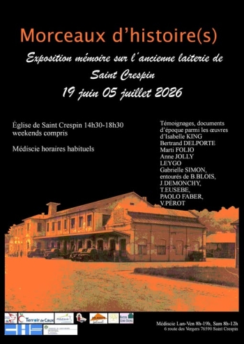 Morceaux d'histoire(s) - église de Saint-Crespin, Saint-Crespin