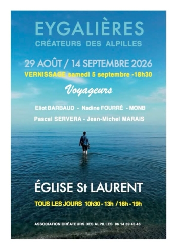 Voyageurs – Église Saint-Laurent – Eygalières