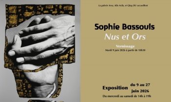 Nus et ors : Sophie Bassouls - Galerie Area - Paris 10e