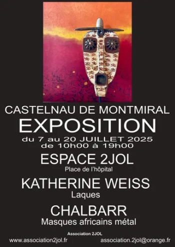 "Laques et Masques africains en métal" - Castelnau-de-Montmiral