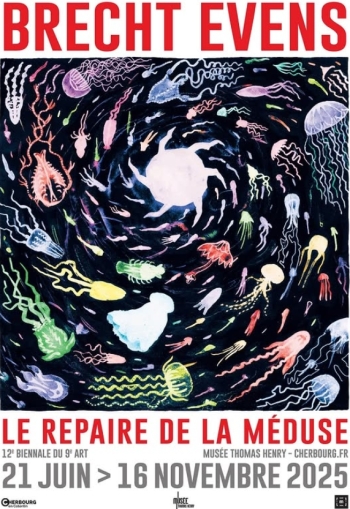 Brecht Evens est pressé. 10 ans d'estampe - La Louvière, Belgique