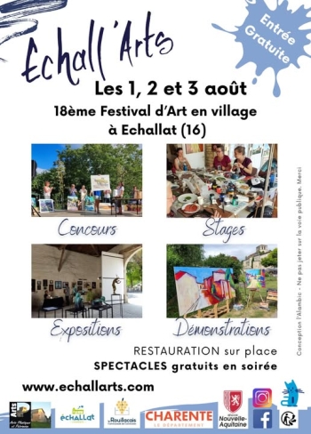 18ᵉ édition du festival Echall’Arts - Echallat