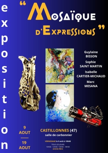 MOSAIQUES D'EXPRESSIONS - Castillonnès